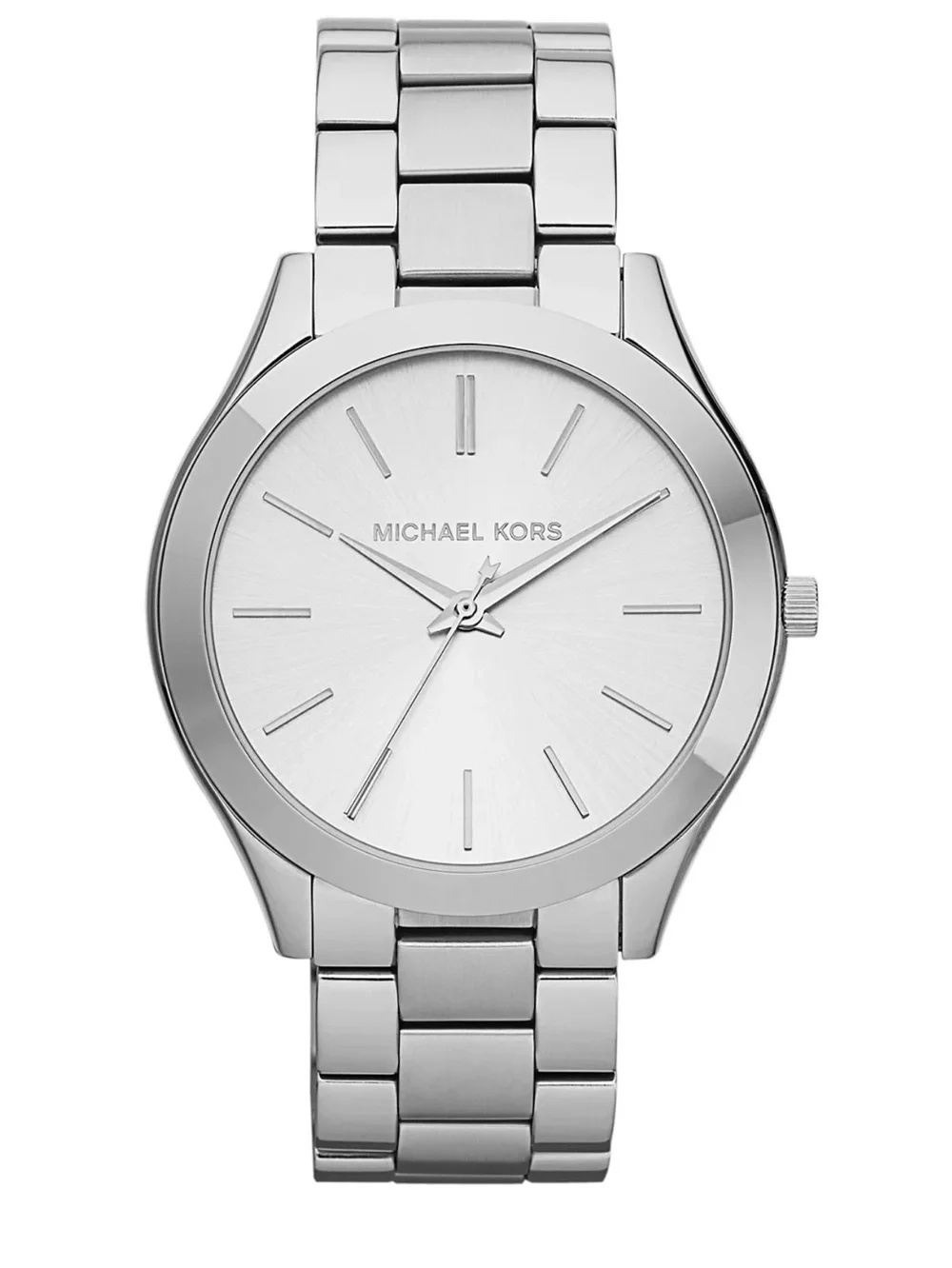 Michael Kors Unisex Slim Runway Stainless Steel Bracelet Watch 42mm